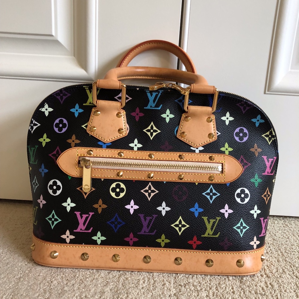 Louis Vuitton Alma PM Multicolored Handbag